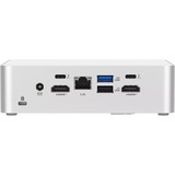 ASUS NUC 15 Pro+ RNUC15CRSU900002 Bianco 285H, Barebone bianco, Mini PC barebone, DDR5-SDRAM, M.2, Collegamento ethernet LAN, Wi-Fi 7 (802.11be), 150 W
