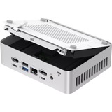 ASUS NUC 15 Pro+ RNUC15CRSU900002 Bianco 285H, Barebone bianco, Mini PC barebone, DDR5-SDRAM, M.2, Collegamento ethernet LAN, Wi-Fi 7 (802.11be), 150 W