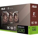 ASUS RTX5080-O16G-NOCTUA NVIDIA GeForce RTX 5080 16 GB GDDR7, Scheda grafica GeForce RTX 5080, 16 GB, GDDR7, 256 bit, 7680 x 4320 Pixel, PCI Express 5.0