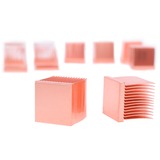 Alphacool 17427 parte e accessorio del sistema di raffreddamento del computer Dissipatore rame, Dissipatore, Rame, Rame, 14 mm, 14 mm, 10 pz