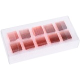 Alphacool 17427 parte e accessorio del sistema di raffreddamento del computer Dissipatore, Dissipatore di calore rame, Dissipatore, Rame, Rame, 14 mm, 14 mm, 10 pz