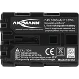 Ansmann A-Son NP FM 500H Ioni di Litio 1500 mAh 1500 mAh, 7,4 V, Ioni di Litio