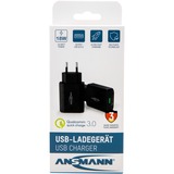 Ansmann Home Charger 130Q Nero Interno bianco, Interno, AC, 12 V, Nero