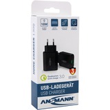 Ansmann Home Charger 130Q Nero Interno, Caricabatterie bianco, Interno, AC, 12 V, Nero