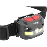 Ansmann Lampada frontale HD250RS, Luce LED Nero