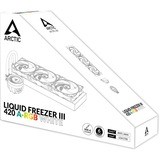 Arctic Liquid Freezer III 420 A-RGB bianco