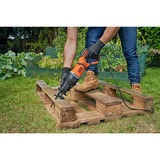 BLACK+DECKER BES301-QS, Scambiarsi sega arancione /Nero