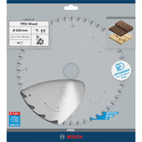 Bosch 2 608 837 727 lama circolare 25 cm 1 pz, Lama per sega In legno duro, Legno dolce, 25 cm, 3 cm, 1,6 mm, 6000 Giri/min, 2,2 mm