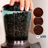 Cecotec 1805, Coffee Mill accaio/Nero