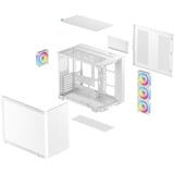 DeepCool CG530U 4F WH, Chassis Tower bianco