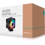 DeepCool R-AG400-BKADMP-G-1, raffreddamento CPU  Nero