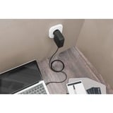 Digitus Caricatore USB-C per notebook, 100 watt, GaN, Caricabatterie Nero