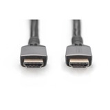 Digitus DB-330200-020-S, Cavo Nero/grigio