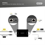 Digitus DN-95211, Splitter PoE Nero