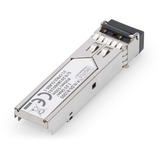 Digitus Modulo mini GBIC (SFP), 1,25 Gbps, 0,55 km 1,25 Gbps, 0,55 km, Fibra ottica, SFP, LC, 50/125 µm, SX, 500 m