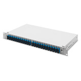 Digitus Scatola di giunzione fibra ottica, 1U, equipaggiata, 24x SC DX, OS2 