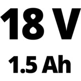 EINHELL GC-CT 18/24 Li P 24 cm Batteria Nero, Rosso, Tagliabordi rosso/Nero, Tagliabordi, 24 cm, Impugnatura a D con avvolgimento filo, Plastica, 8500 Giri/min, Nero, Rosso