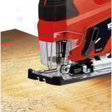 EINHELL Sega a gattuccio a batteria Power X-Change TC-JS 18/70 Li, 18 Volt, Puzzle rosso/Nero