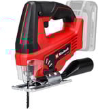 EINHELL Seghetto alternativo a batteria Power X-Change TC-JS 18 Li-Solo, 18Volt, Puzzle rosso/Nero