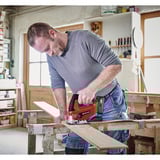 EINHELL Seghetto alternativo a batteria Power X-Change TC-JS 18 Li-Solo, 18Volt, Puzzle rosso/Nero