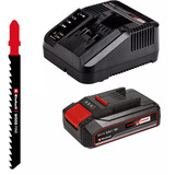 EINHELL TC-JS 18/70 Li, Puzzle rosso/Nero