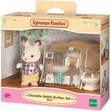 EPOCH Sylvanian Families - Set bagno fratello coniglio di cioccolato, Giochi di costruzione 