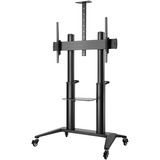 HAGOR BrackIT Stand HD XXL 3,05 m (120") Nero Nero, 140 kg, 165,1 cm (65"), 3,05 m (120"), 1000 x 600 mm, 1250 - 1600 mm, -5 - 10°