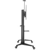 HAGOR BrackIT Stand HD XXL 3,05 m (120") Nero Nero, 140 kg, 165,1 cm (65"), 3,05 m (120"), 1000 x 600 mm, 1250 - 1600 mm, -5 - 10°