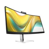 HP Series 5 Pro Monitor per videoconferenze serie 5 Pro WQHD USB-C da 34" – 534pm, Monitor LED Nero/Argento, 86,4 cm (34"), 3440 x 1440 Pixel, Wide Quad HD, LCD, 5 ms, Nero