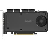 Icy Dock ExpressSlot Slide MB204MP-1B, Scheda di interfaccia Nero