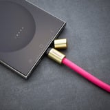 Intenso Cell Phone Charging Lanyard 7991004, Cavo neon-rosa