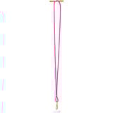 Intenso Cell Phone Charging Lanyard 7991004, Cavo neon-rosa