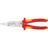 KNIPEX 13 96 200 pinza Pinze a becco lungo Pinze a becco lungo, Acciaio, Plastica, Rosso/Arancione, 20 cm, 280 g