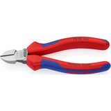 KNIPEX 70 02 140 Pinze da taglio diagonale pinza rosso/Blu, Pinze da taglio diagonale, Acciaio al cromo vanadio, Plastica, Blu/Rosso, 14 cm, 150 g