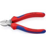 KNIPEX 70 02 140 Pinze da taglio diagonale pinza rosso/Blu, Pinze da taglio diagonale, Acciaio al cromo vanadio, Plastica, Blu/Rosso, 14 cm, 150 g