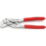 KNIPEX 86 03 125 pinza Pinze per giunti scorrevoli Pinze per giunti scorrevoli, 2,3 cm, Acciaio al cromo vanadio, Plastica, Rosso, 12,5 cm