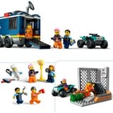 LEGO City Camion laboratorio mobile della polizia, Giochi di costruzione Set da costruzione, 7 anno/i, Plastica, 674 pz, 1,07 kg