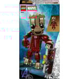 LEGO Marvel Super Heroes Groot in abito Ravager, Giochi di costruzione 