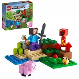 LEGO Minecraft L’agguato del Creeper Set da costruzione, 7 anno/i, Plastica, 72 pz, 103 g