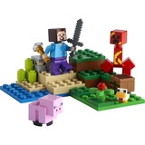 LEGO Minecraft L’agguato del Creeper Set da costruzione, 7 anno/i, Plastica, 72 pz, 103 g