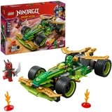 LEGO NINJAGO 71828 Racer Pull-Back di Lloyd - Modello di Auto da Corsa Giocattolo con 2 Minifigure e Armi, Giochi Bambini 7+, Giochi di costruzione Giochi Bambini 7+, Set da costruzione, 7 anno/i, Plastica, 181 pz, 381 g