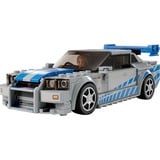 LEGO Speed Champions 76917 2 Fast 2 Furious Nissan Skyline GT-R (R34) Macchina Giocattolo da Collezione 2023, Giochi per Bambini, Giochi di costruzione Giochi per Bambini, Set da costruzione, 9 anno/i, Plastica, 319 pz, 349 g