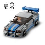 LEGO Speed Champions 76917 2 Fast 2 Furious Nissan Skyline GT-R (R34) Macchina Giocattolo da Collezione 2023, Giochi per Bambini, Giochi di costruzione Giochi per Bambini, Set da costruzione, 9 anno/i, Plastica, 319 pz, 349 g