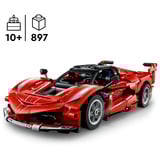 LEGO Technic Ferrari FXX K, Giochi di costruzione Set da costruzione, 10 anno/i, Plastica, 897 pz, 1,14 kg