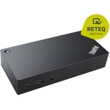 Lenovo 03X7194 replicatore di porte e docking station per notebook Cablato USB 3.2 Gen 1 (3.1 Gen 1) Type-C Nero Nero, Cablato, USB 3.2 Gen 1 (3.1 Gen 1) Type-C, 3,5 mm, 10,100,1000 Mbit/s, Nero