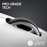 Logitech 910-006639, Mouse da gioco bianco