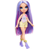 MGA Entertainment Rainbow High My Fashion Style Fashion Dolls - Violet, Bambola Rainbow High My Fashion Style Fashion Dolls - Violet, Bambola alla moda, Femmina, 4 anno/i, Bambino/Bambina, 280 mm, Multicolore
