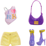 MGA Entertainment Rainbow High My Fashion Style Fashion Dolls - Violet, Bambola Rainbow High My Fashion Style Fashion Dolls - Violet, Bambola alla moda, Femmina, 4 anno/i, Bambino/Bambina, 280 mm, Multicolore