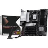 MSI PRO B850M-P WIFI scheda madre AMD B850 Socket AM5 micro ATX Nero/Argento, AMD, Socket AM5, AMD Ryzen 7000 Series, AMD Ryzen 8000 Series, AMD Ryzen 9000 Series, Socket AM5, DDR5-SDRAM, 256 GB