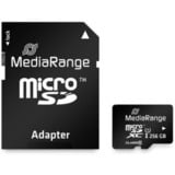 MediaRange 256 GB microSDXC, Scheda di memoria Nero